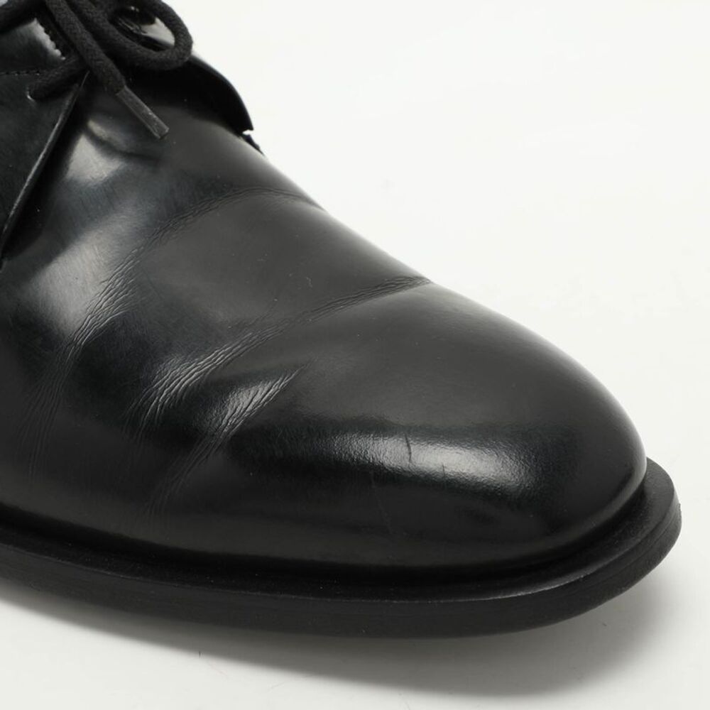 Balenciaga Black Leather Lace Up Derby Size 44 - Picture 7 of 7